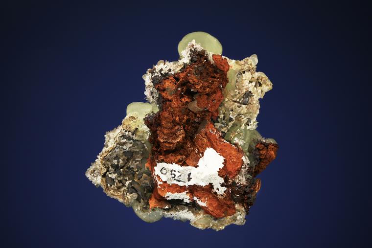 SMITHSONITE with ANGLESITE and HEMIMORPHITE